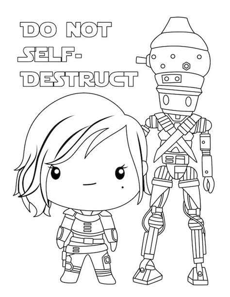 Bounty Hunter Coloring Pages Print The Magic