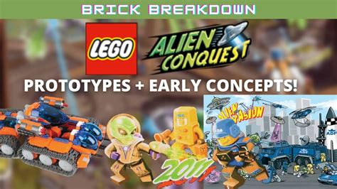 Wasted Potential Cancelled Lego Alien Conquest Prototypes And Early