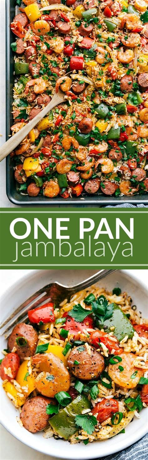 One Pan Jambalaya Chelsea S Messy Apron Seafood Recipes Cooking