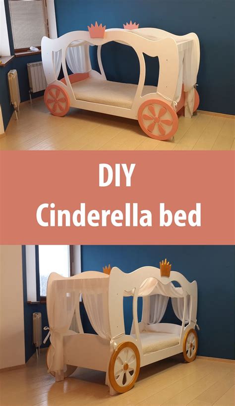 The frame is fashioned to look like the scrollwork of a carriage that transports princesses. Princess Cinderella Bed PLANS and real size Templates(PDF ...