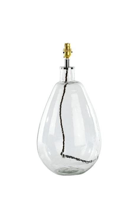 Nkuku Baba Large Tall Glass Lamp At Sue Parkinson