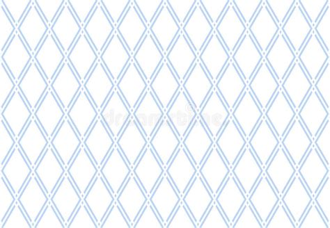 Blue Diamonds Seamless Repeat Pattern Vector Background Stock Vector