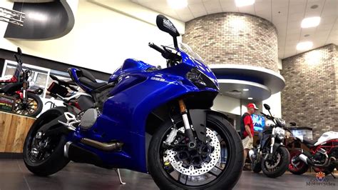 Go Az Motorcycles In Peoria 2018 Ducati 959 Blue Panigale 720p Youtube
