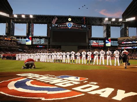Happy Opening Day See Photos From The Rockies Playing The Diamondbacks