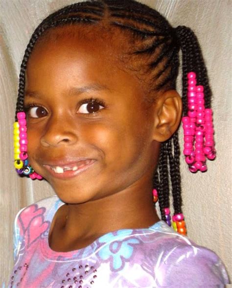From wavy strands to the bounciest curls, curly bangs. Cute-Little-Black-Girl-Hairstyles-.jpg (665×826) | Family ...