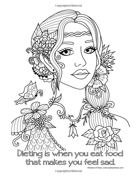 Adult Coloring Book Irreverent Coloring Pages