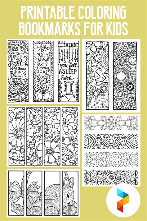 10 Best Free Printable Coloring Bookmarks For Kids