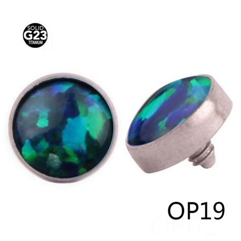 Pc G Titanium Opal Dermal Anchor Top Micro Dermal Piercing Micro Free Download Nude Photo