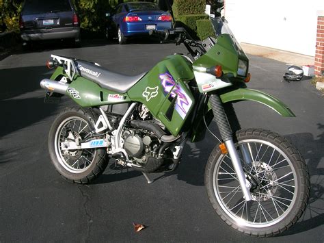 Kawasaki recommends an initial oil change. Featured Motorcycle - 2000 Kawasaki KLR 650