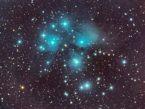 Messier 45 The Pleiades Sara Mcallister Photography