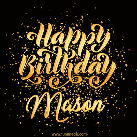 Happy Birthday Mason S