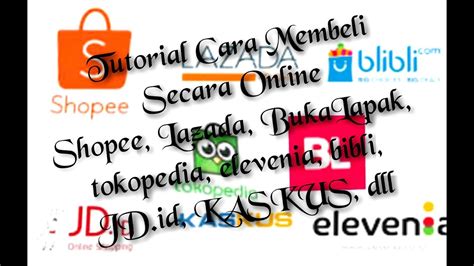 Untuk membeli emas batangan anda dapat membelinya di pt antam (aneka tambang mulia) yang berpusat di tb simatupang. Tutorial Cara Jual Beli Online di Shopee, tokopedia, BukaLapak, Lazada dll - YouTube
