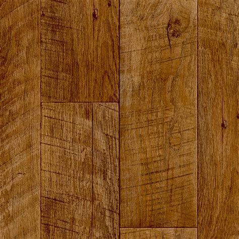To cut the luxury vinyl planks simply: TrafficMASTER Saw Cut Plank Natural 13.2 ft. Wide x Your ...