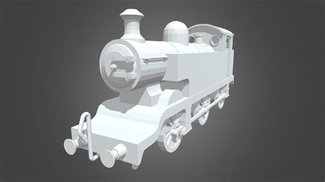 Simple Steam Engine 4 Lbandscr E2 Class Download Free 3d Model By