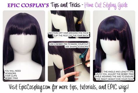 Tips And Tricks Creating A Hime Cut Epiccosplay Wigs