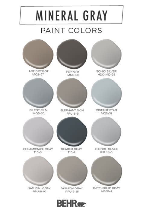 Https://tommynaija.com/paint Color/grey Paint Color Palette