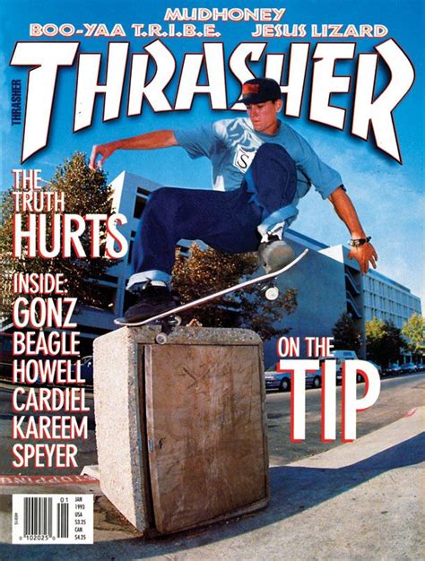 January 1993 Thrasher Magazine Thrasher Magazine Skateboard