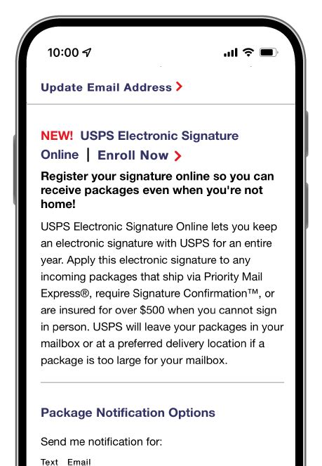 Informed Delivery Mail Package Notifications Usps