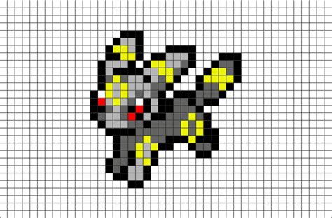 Umbreon Pixel Art Pixel Art Pokemon Pixel Art Pattern Pixel Art