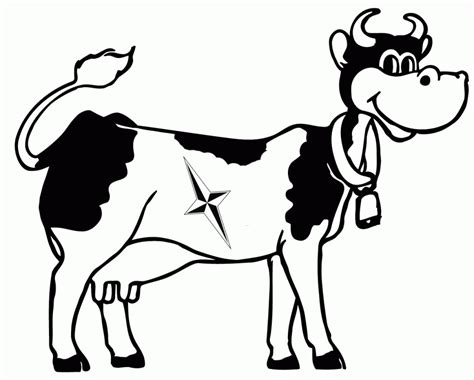 The gentle bovine creature has been captured in relaxing postures here. Dairy Cow Coloring Pages - Coloring Home