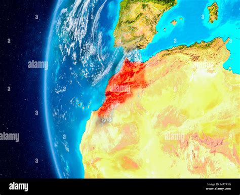 Marruecos Mapa Sateles Fotografías E Imágenes De Alta Resolución Alamy
