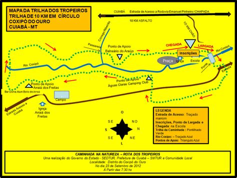 Mapa Do Ouro No Mato Grosso