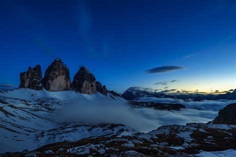 Chasing The Milky Way In The Dolomites Think Orange