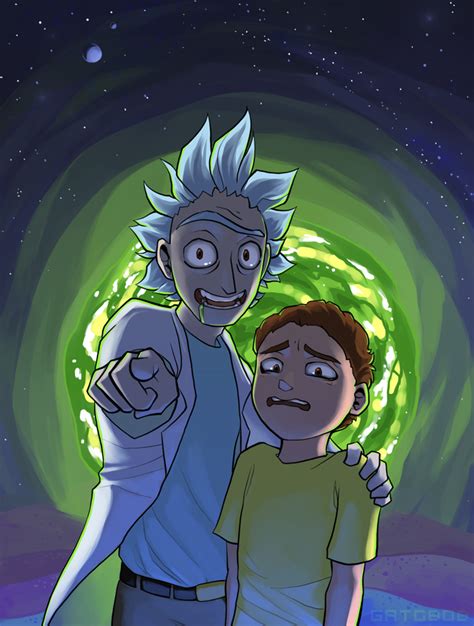 Rick And Morty By Gatobob On Deviantart