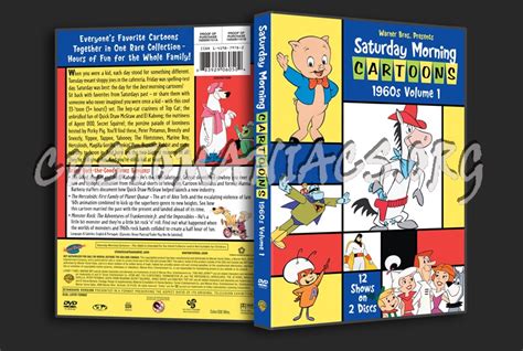 Saturday Morning Cartoons 1960s Volume 1 Dvd Cover Dvd Covers