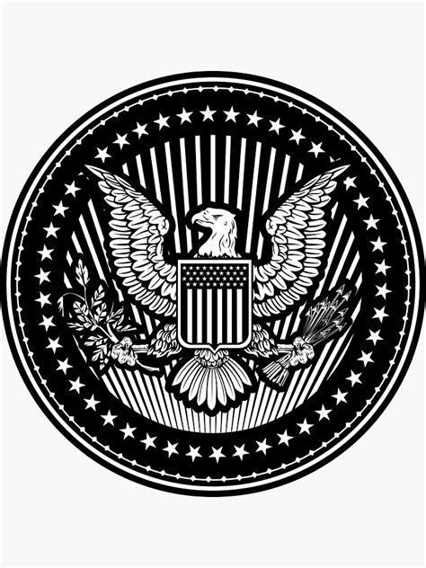 Great Seal Of The United States Sticker For Sale By Chocodole Redbubble