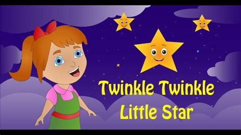 Twinkle Twinkle Little Star Nursery Rhymes Songs For Children Otosection