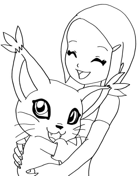 Digimon Para Colorear Pintar E Imprimir