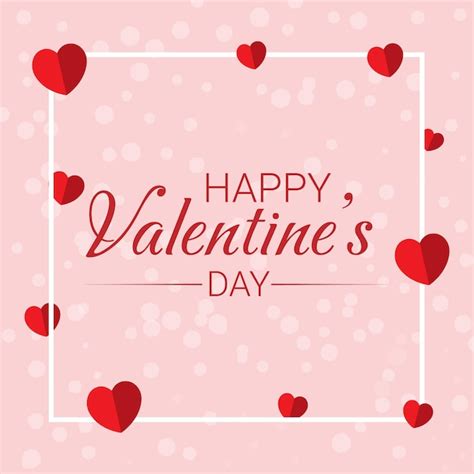 Cart O De Feliz Dia Dos Namorados Com Cora Es Vermelhos Fundo De Dia