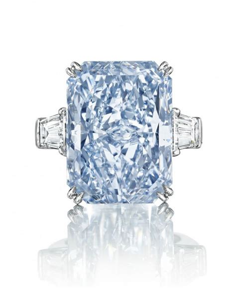 The Oppenheimer Blue Diamond Sells For A Record 575 Million Colored