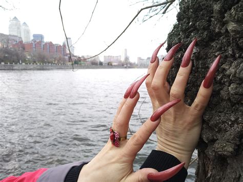 Lora Long Nails Asmr Adlı Kullanıcının Long Nails Photo Panosundaki Pin Pembe Tırnaklar