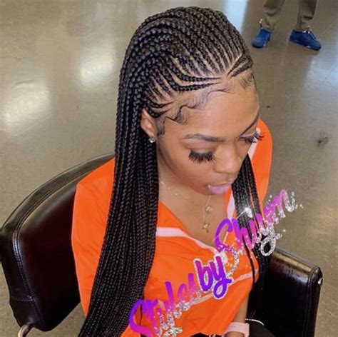 Pin By Janay Butler On Hair Feed In Braids Hairstyles African Hair