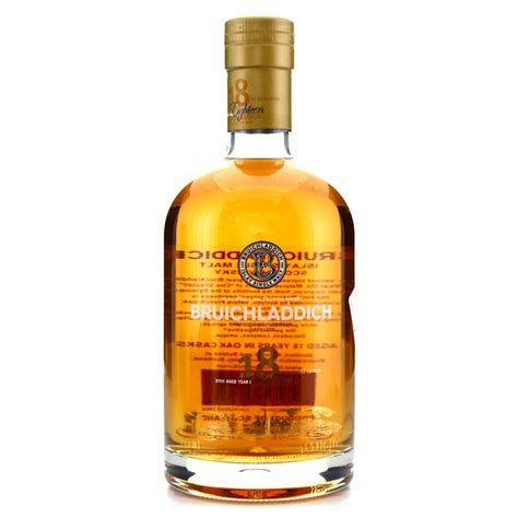 bruichladdich 18 year old second edition whisky auctioneer