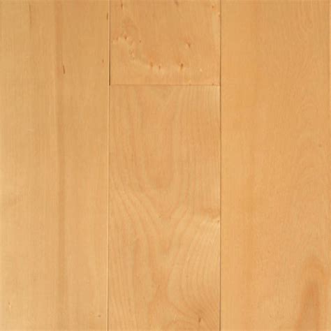 Birch Natural Hardwood Flooring Smooth 48