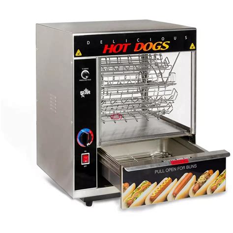 美国星牌star 174cba 烤热狗机联保温柜热狗机小食设备西厨设备产品厨房设备网