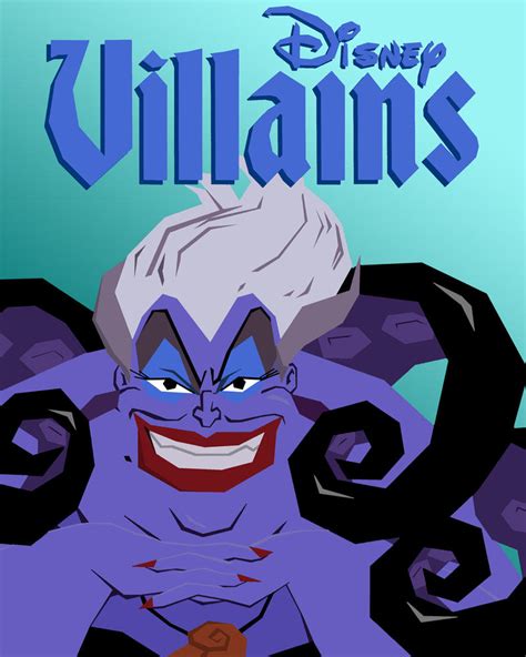 Disney Vector Villains Ursula By Tjjwelch On Deviantart