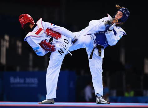 Taekwondo has ancient roots, too. Reshmie Oogink naar halve finales WK taekwondo