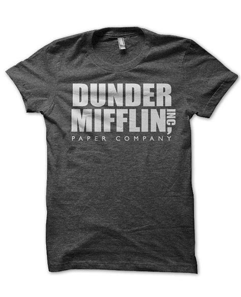 Dunder Mifflin The Office T Shirt By Sundogshirts On Etsy 1295 I