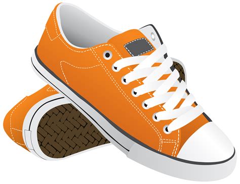 Orange Sneakers Png Clipart Best Web Clipart