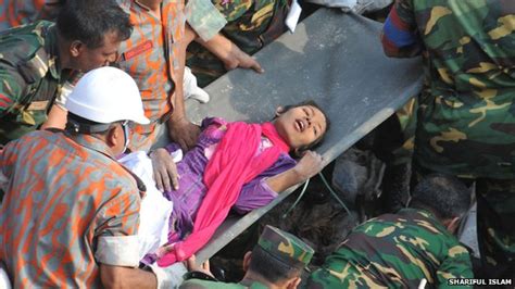 Dhaka Building Collapse Woman Pulled Alive From Rubble End Time