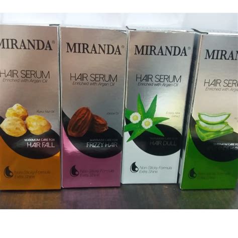 Miranda Hair Serum 100ml Shopee Singapore