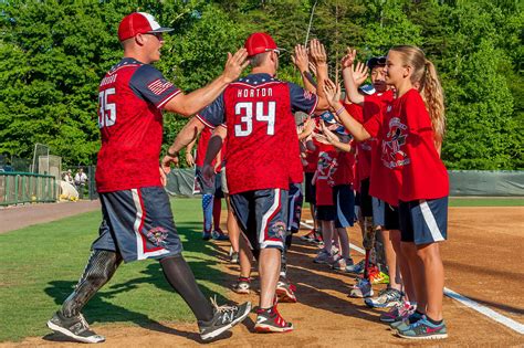 Wounded Warriors Coach Softball To Children With Similar Challenges