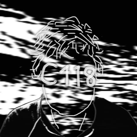 Fan art / fictional album cover based on C418's portrait on his ...