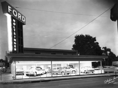 23 classic car dealers in tampa florida. 1955 Holtsinger Ford Dealership, Tampa, Florida | Car ...