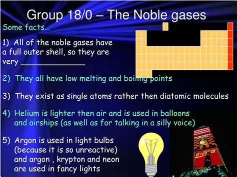 Ppt The Noble Gases Powerpoint Presentation Free Download Id2759680