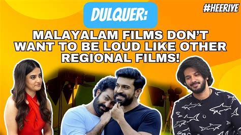 Dulquer Salmaan ‘i Cant Dance And Fight Like Ram Charan And Jr Ntr